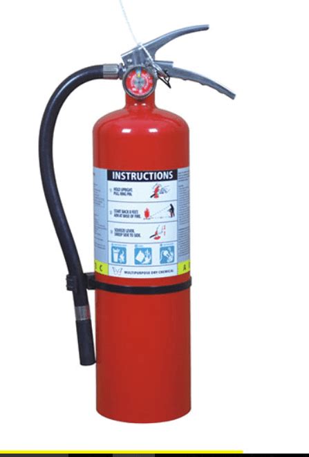 victory fire and gas extinguisher.